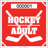 Premium Hockey Roll Ticket - Adult Purple