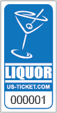 Premium Liquor Drink  / Bar Tickets Purple
