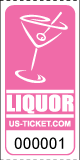 Premium Liquor Drink  / Bar Tickets Black