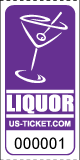 Premium Liquor Drink  / Bar Tickets Pink