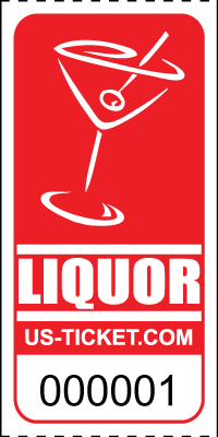 Premium Liquor Drink  / Bar Tickets