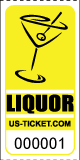 Premium Liquor Drink  / Bar Tickets Orange