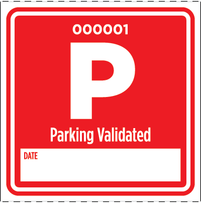 Premium Parking Validation Tickets